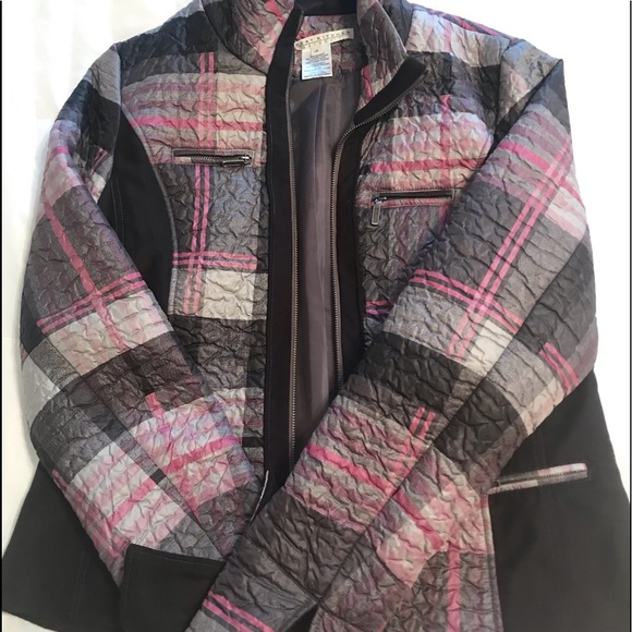 Robert Kitchen Plaid Jacket - Picture 1 of 2